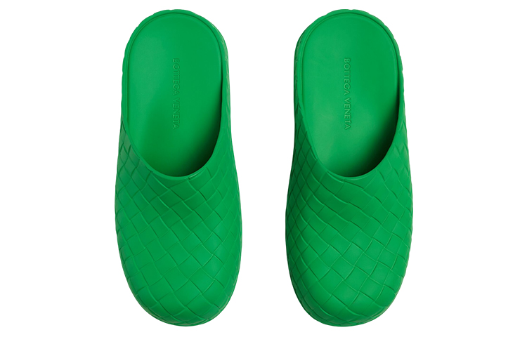 Shop Bottega Veneta Slide 'Green Platform' 741339V11T03708