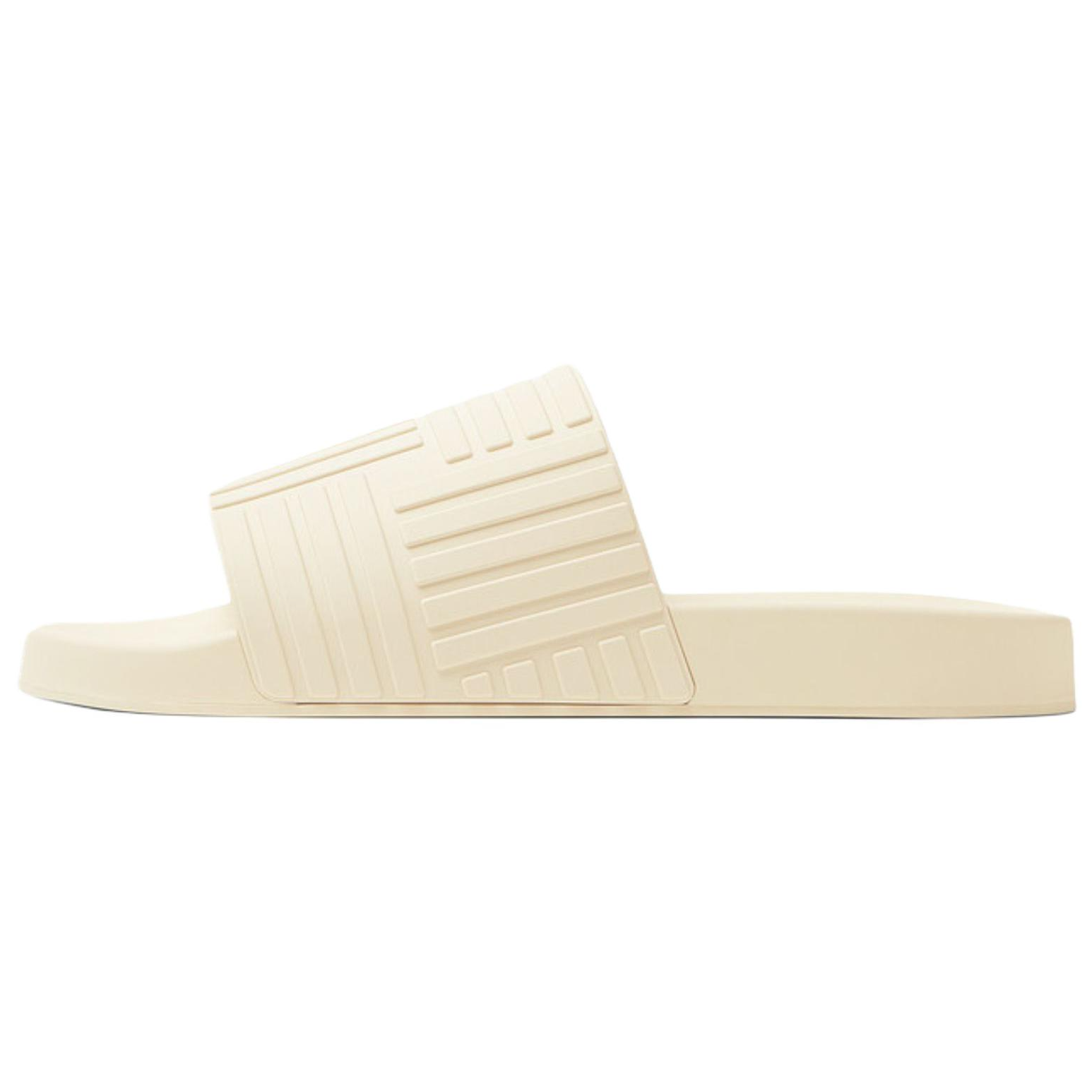Bottega Veneta Slider Sandals Sea Salt Color Comfortable Slip-Ons 690105V1O609031