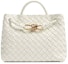 Buy Bottega Veneta Andiamo Kecil Putih