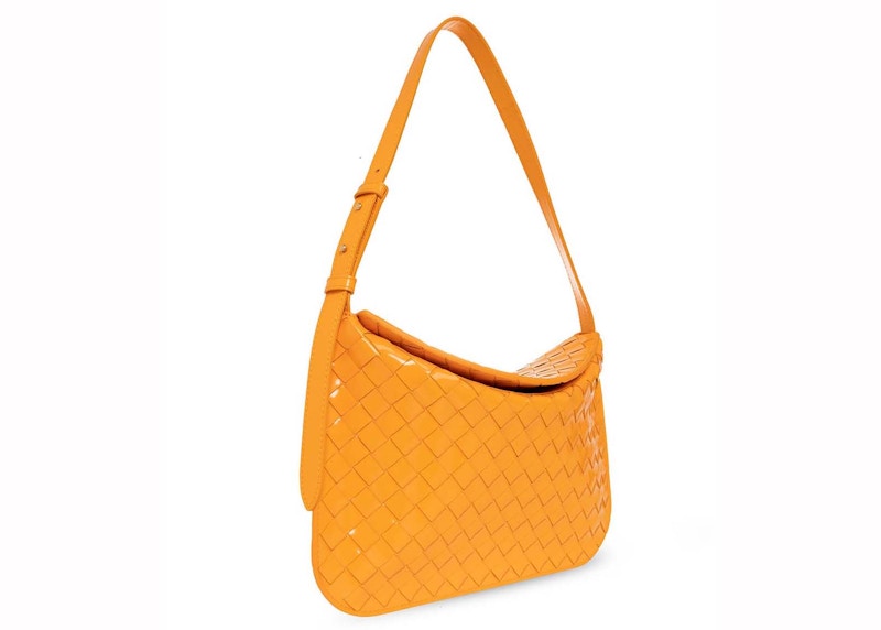 Bottega Veneta Small Flap Shoulder Bag Orange 圖 2