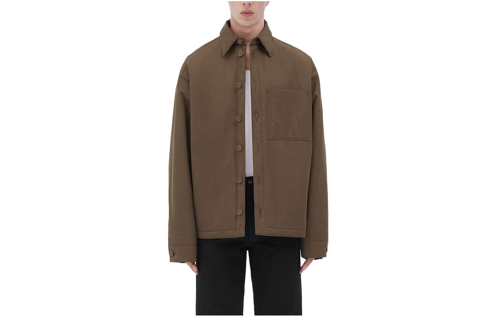 Order Bottega Veneta 素色扣式外套 714365V2BL02603