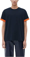 Bottega Veneta Solid Color Crew Neck T-Shirt SS23 in Starry Black 661788V16E04084 Bottega Veneta Solid Color Crew Neck T-Shirt SS23 in Starry Black 661788V16E04084