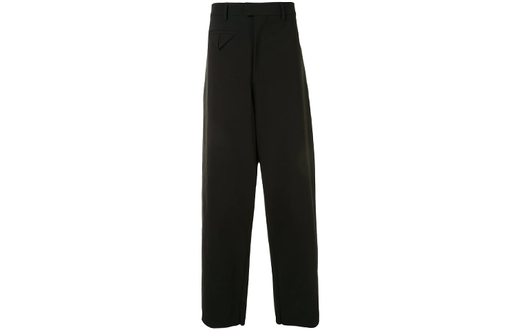 Bottega Veneta Solid Color Mid-Rise Tapered Casual Pants. 619004VKJ601000