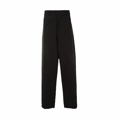 Bottega Veneta Solid Color Mid-Rise Tapered Casual Pants. 619004VKJ601000