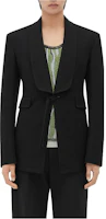 Bottega Veneta Solid Color Slim Fit Long Sleeve Jacket 736047V2KT01000 Bottega Veneta Solid Color Slim Fit Long Sleeve Jacket 736047V2KT01000