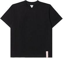 Bottega Veneta Solid Crewneck T-Shirt in Anthracite Gray 804271V4N501000 Bottega Veneta Solid Crewneck T-Shirt in Anthracite Gray 804271V4N501000