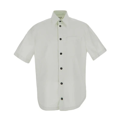 Bottega Veneta Solid Light Green Short Sleeve Shirt SS23 744336V2BL03022