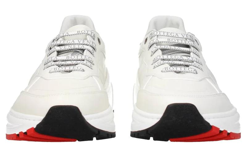 Shop Zapatillas Bottega Veneta Speedster 'Blanco Rojo' 565646-VT040-9000