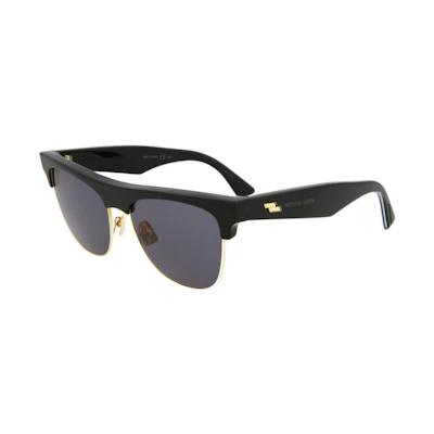 Bottega Veneta Square Sunglasses Black/Grey (BV1003S-30007850-001)