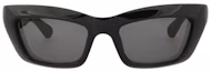 Order Bottega Veneta Square Sunglasses Black/Grey (BV1182S-30013671-001)