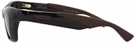 Lookbook Bottega Veneta Square Sunglasses Black/Grey (BV1182S-30013671-001)