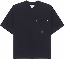 Bottega Veneta SS22 Solid Black Crew Neck T-Shirt 702402VKLZ01000 Bottega Veneta SS22 Solid Black Crew Neck T-Shirt 702402VKLZ01000