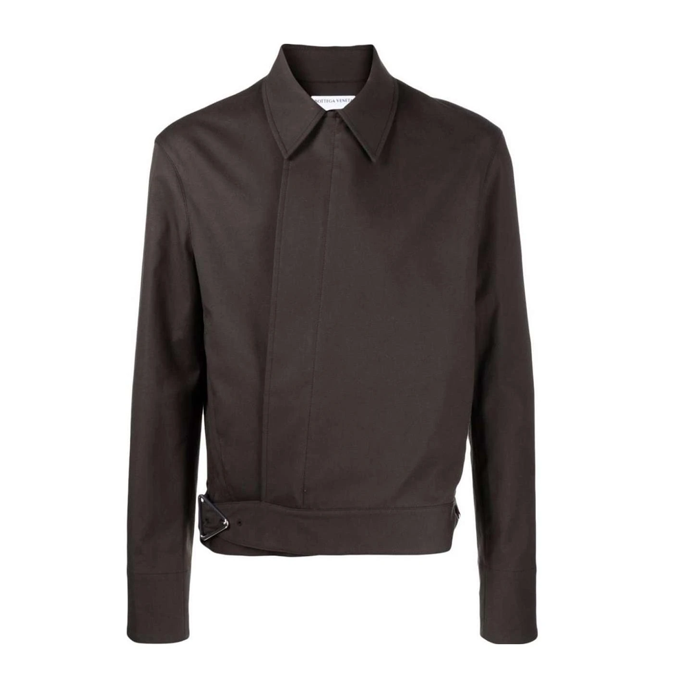 Bottega Veneta SS22 Waterproof Stretch Cotton Jacket for Men 663266V00V02113