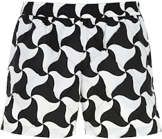 Bottega Veneta SS22 White All-Over Print Elastic Waist Men’s Shorts 690530V1OO01069 Bottega Veneta SS22 White All-Over Print Elastic Waist Men’s Shorts 690530V1OO01069