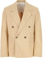 Bottega Veneta SS23 Beige Double-Breasted Long Sleeve Blazer Jacket. 711651V2KV01104 Bottega Veneta SS23 Beige Double-Breasted Long Sleeve Blazer Jacket. 711651V2KV01104
