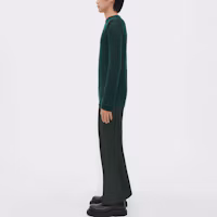 Purchase Bottega Veneta SS23 綠色純色圓領毛衣 720826V2DP03061
