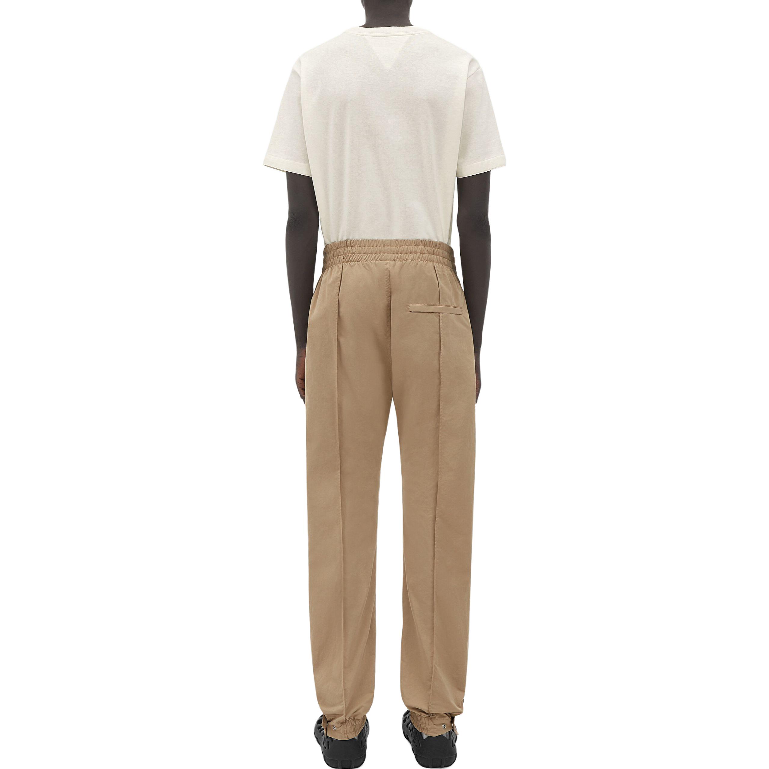 Shop BV SS23 經典寬鬆直筒休閒長褲棕色 679432VF4K09640