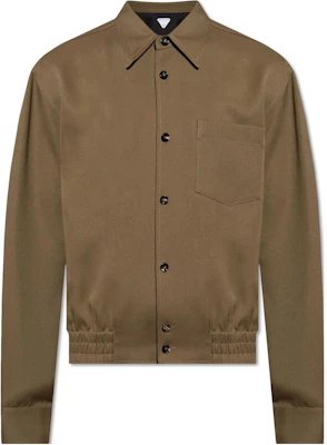 Bottega Veneta SS23 棕綠色單排扣外套 746333VKIS09572 Buy Bottega Veneta SS23 棕綠色單排扣外套 746333VKIS09572