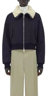 Bottega Veneta SS23 Color-Block Zip Jacket Blue Casual Outerwear 750210VKPH04817 Buy Bottega Veneta SS23 Color-Block Zip Jacket Blue Casual Outerwear 750210VKPH04817