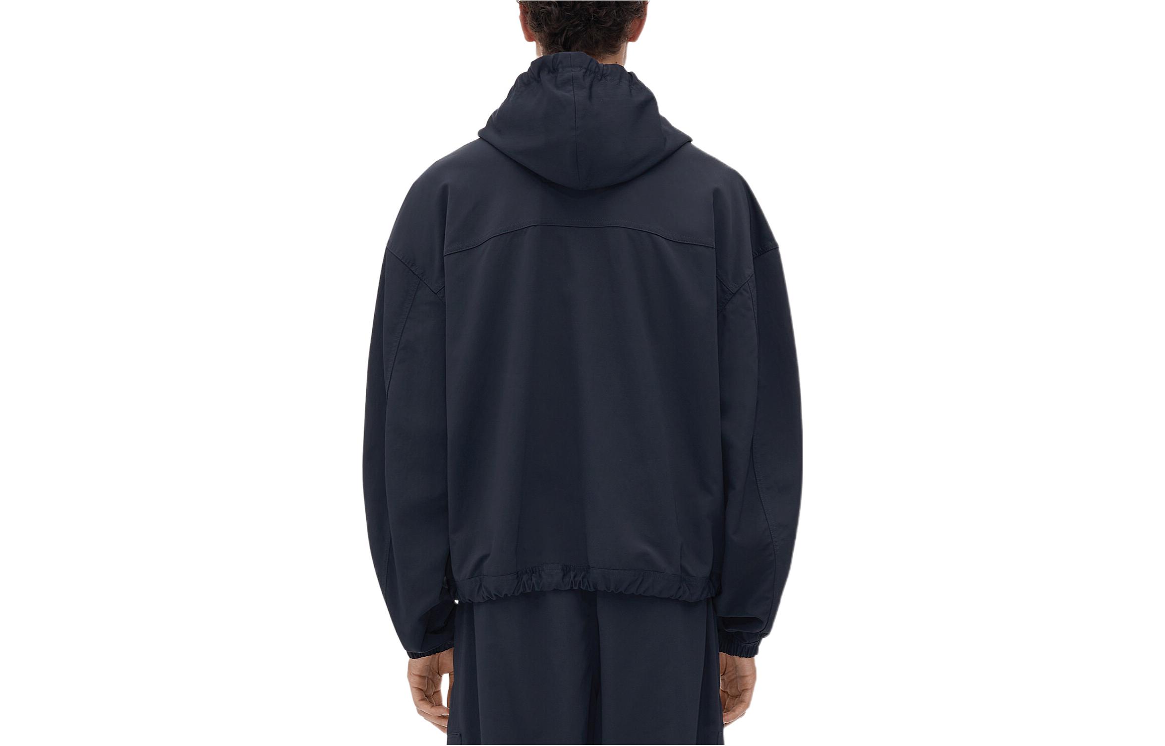 Lookbook 葆蝶家 SS23 拼色拉链夹克 深夜蓝 男士款 725855VKV104246