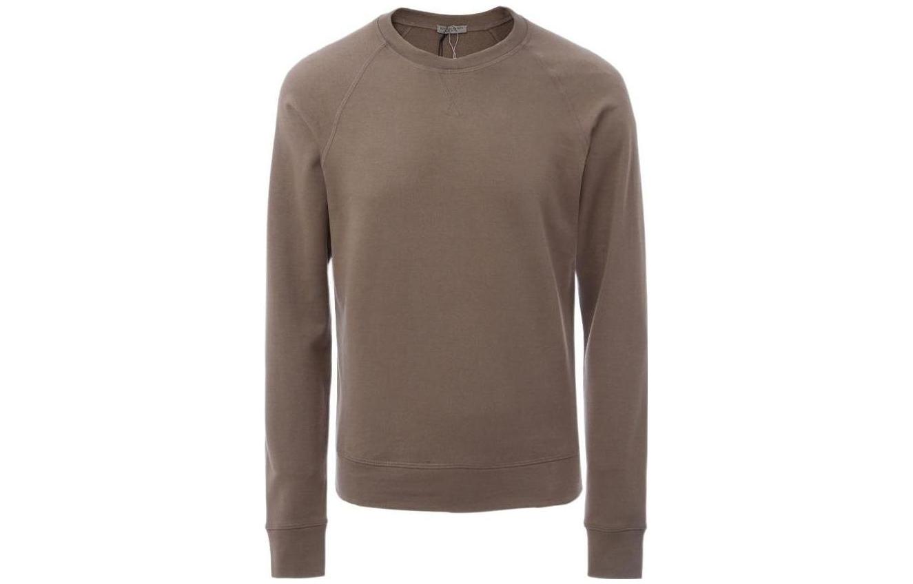 Bottega Veneta SS23 Grey Solid Crewneck Pullover Sweatshirt 628498VZGD02702