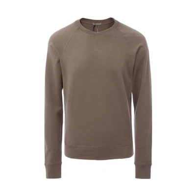 Bottega Veneta SS23 Grey Solid Crewneck Pullover Sweatshirt 628498VZGD02702