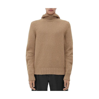 Bottega Veneta SS23 Solid Color Cashmere Pullover Hoodie Sweater 710110V2EJ02640