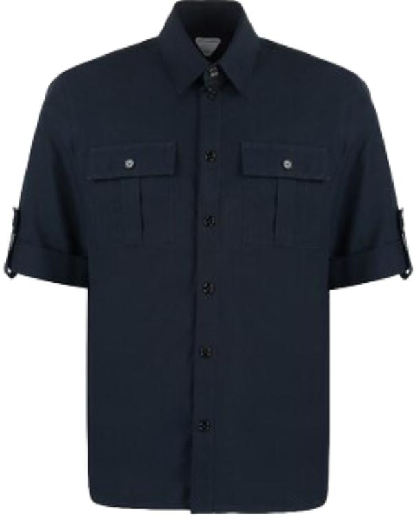 bottega-veneta-ss-23-solid-color-casual-short-sleeve-button-up-shirt-737027-v2-bl-04140