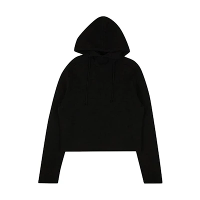 Bottega Veneta SS23 Solid Color Pullover Sweatshirt Black 647529VKN301000