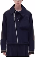 Bottega Veneta SS23 Solid Color Zip-Up Collared Jacket 714366V0BT04020 Bottega Veneta SS23 Solid Color Zip-Up Collared Jacket 714366V0BT04020