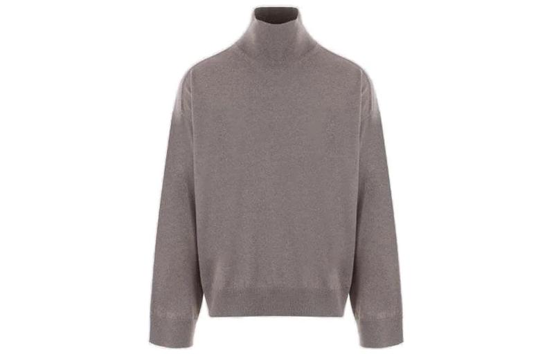Bottega Veneta SS23 Solid Turtleneck Loose-Fit Long-Sleeve Sweater 753740V37J01540