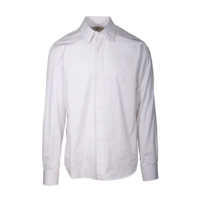 Bottega Veneta SS23 Solid White Long Sleeve Shirt 762914V1BA09008