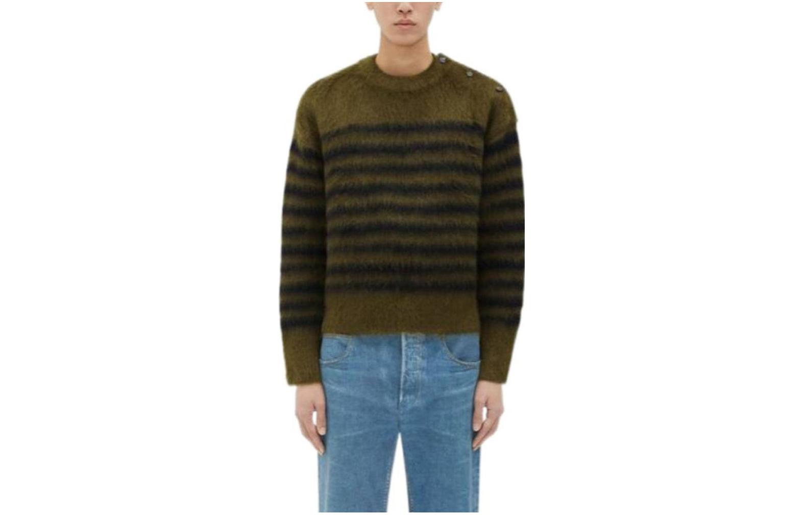 Order 보테가 베네타 SS23 스트라이프 크루넥 긴팔 스웨터. 751946V2M909239