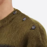 Details for Bottega Veneta SS23 條紋圓領長袖毛衣 751946V2M909239