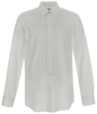 보테가 베네타 SS23 화이트 솔리드 버튼다운 셔츠 729174V2H209000 Buy 보테가 베네타 SS23 화이트 솔리드 버튼다운 셔츠 729174V2H209000