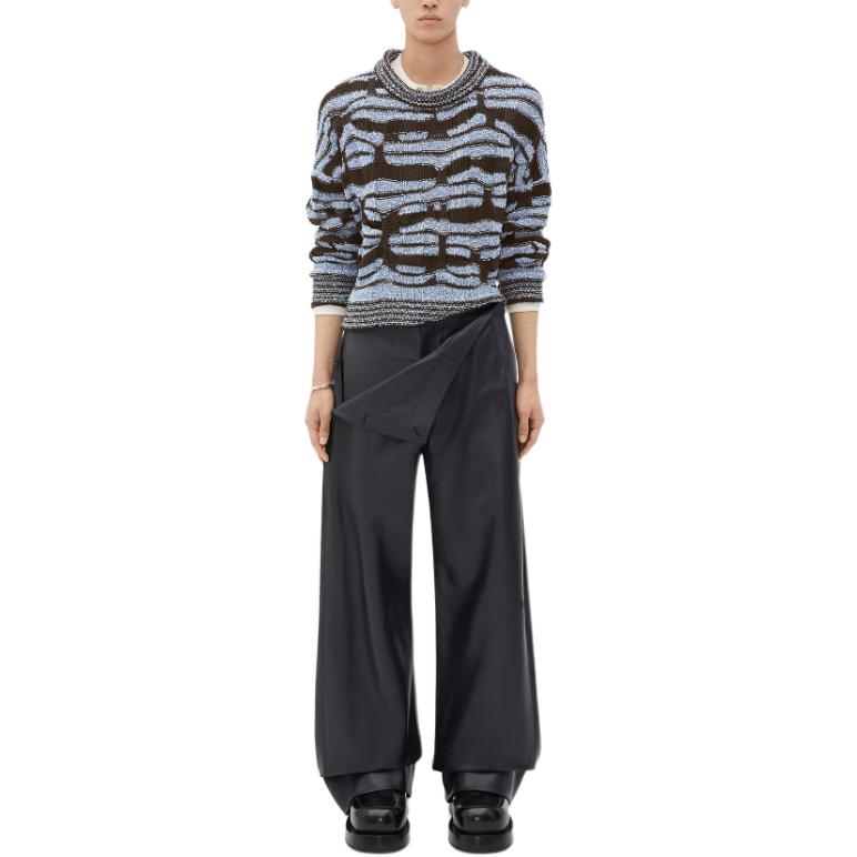 Lookbook 葆蝶家 SS24 几何图案针织长袖毛衣 786037V3WG04231