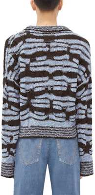 葆蝶家 SS24 几何图案针织长袖毛衣 786037V3WG04231 Shop 葆蝶家 SS24 几何图案针织长袖毛衣 786037V3WG04231