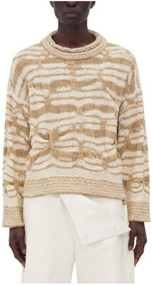 葆蝶家 SS24 几何图案针织长袖毛衣 786037V3WG04231 Cheap 葆蝶家 SS24 几何图案针织长袖毛衣 786037V3WG04231