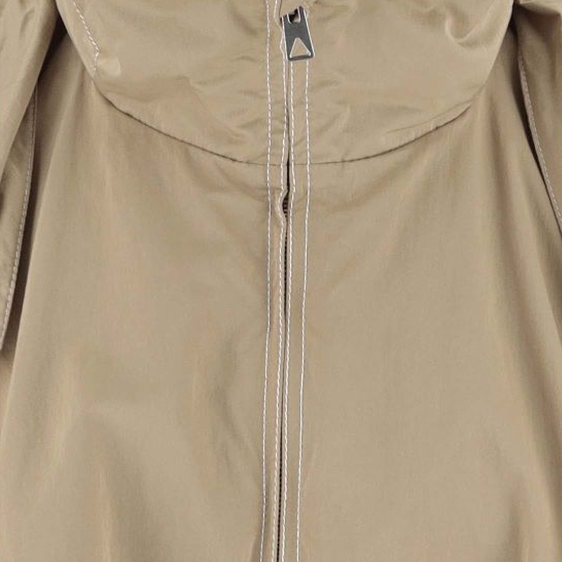 Details for 보테가 베네타 SS24 솔리드 컬러 집업 재킷 카키. 767969VF4K09640