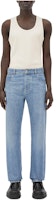Bottega Veneta SS24 Washed Straight Jeans Blue 710238V42W04715 Bottega Veneta SS24 Washed Straight Jeans Blue 710238V42W04715