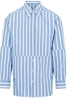 Bottega Veneta Striped Long Sleeve Shirt for Men 750011V35M04268 Bottega Veneta Striped Long Sleeve Shirt for Men 750011V35M04268
