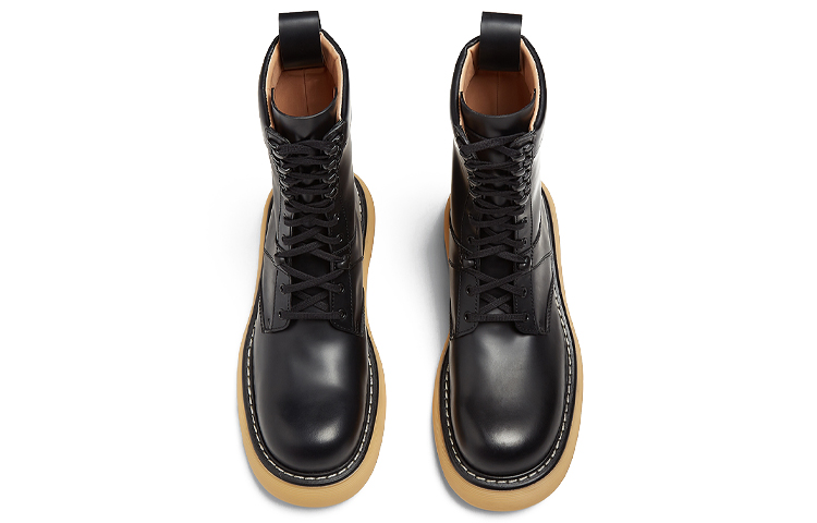 Lookbook Bottega Veneta 葆蝶家 BV Bounce 長筒靴 男款 黑色
