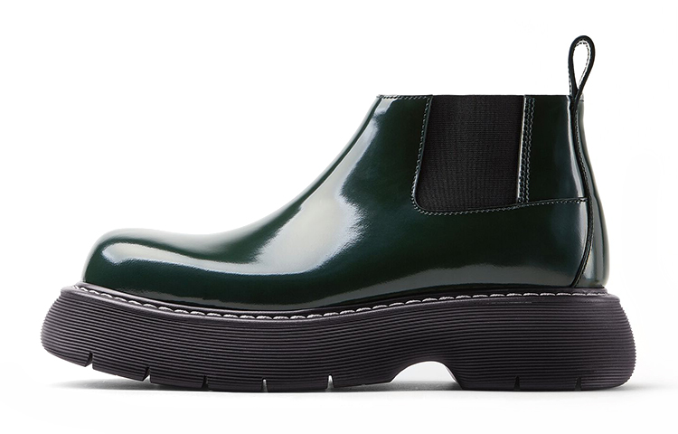 Bottega Veneta Swell Chelsea Ankle Boot &#x27;Bottle Green&#x27; 679499V10T03381