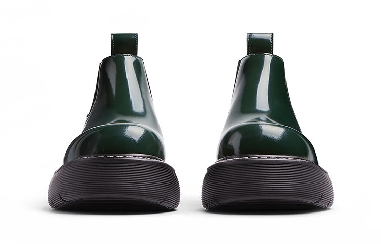 Shop Bottega Veneta Swell Chelsea Ankle Boot 'Hijau Botol' 679499V10T03381