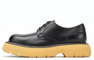 Bottega Veneta Swell Lace-Up 'Black Natural' 651259V00H01032 Bottega Veneta Swell Lace-Up 'Black Natural' 651259V00H01032