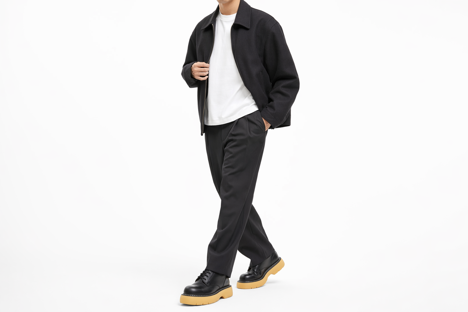 Order Bottega Veneta 葆蝶家 BV The Bounce 馬丁靴 黑色