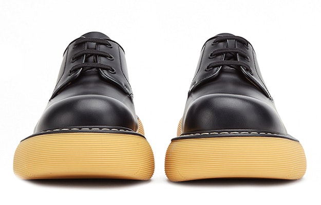 보테가 베네타 스웰 레이스업 "블랙 내추럴" 651259V00H01032 Shop 보테가 베네타 스웰 레이스업 "블랙 내추럴" 651259V00H01032