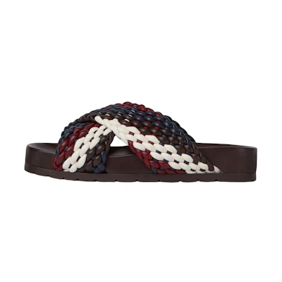Bottega Veneta Tarik 'Purple Open-Toe Chunky Sandal'
