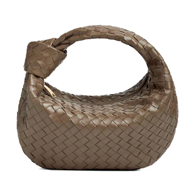 Bottega Veneta Teen Jodie Taupe Grey