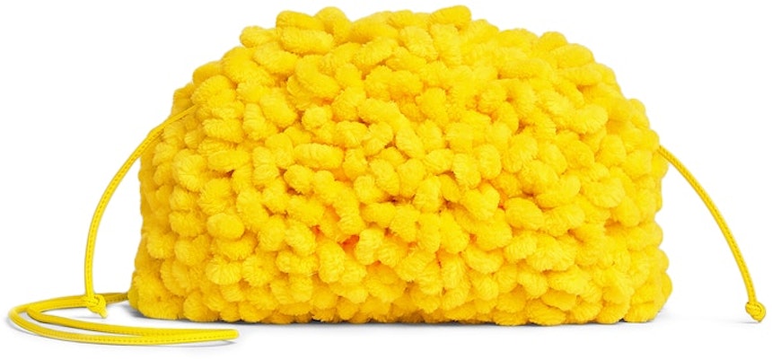 Bottega Veneta The Mini Pouch Mini Mop Effect Lemon Buy Bottega Veneta The Mini Pouch Mini Mop Effect Lemon